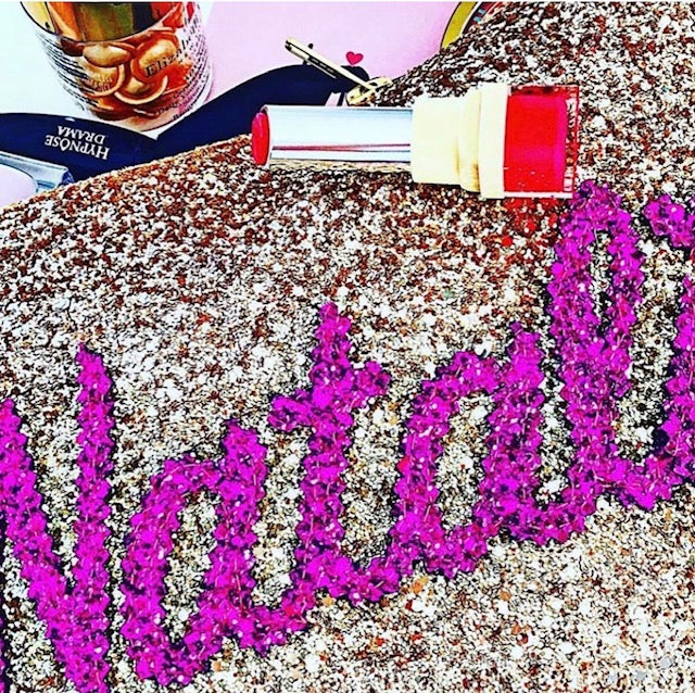Full Glitter Personalised Clutch