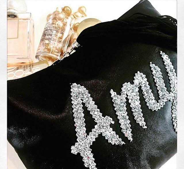 Personalised Leather Clutch