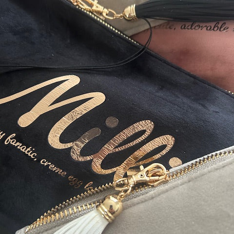 Personalised Velvet Make Up Large