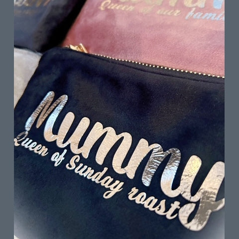 Queen Of... Velvet Purse