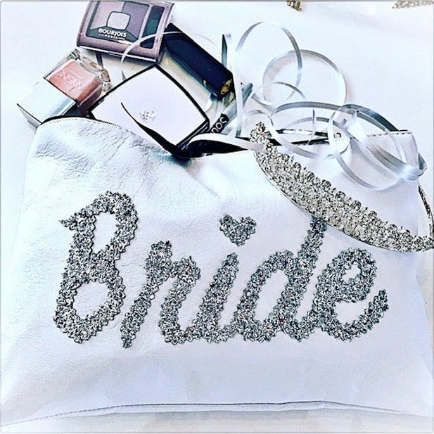 Bridal Leather Clutch