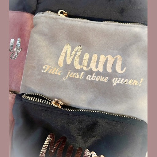 Queen Of... Velvet Purse