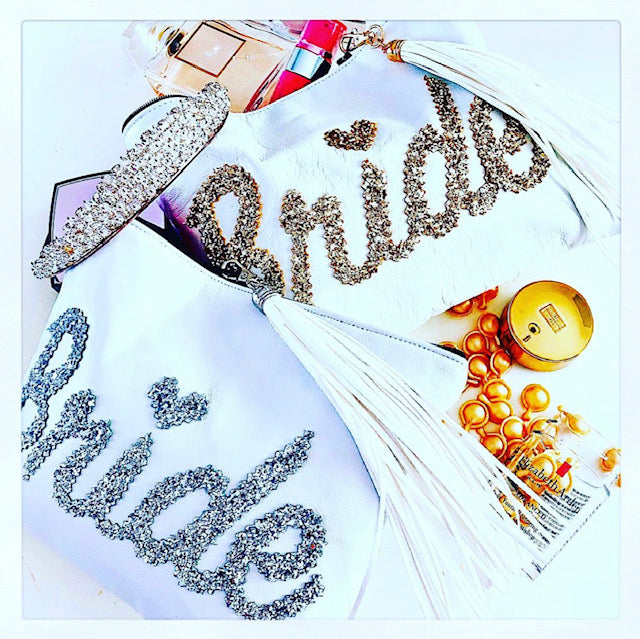 Bridal Leather Clutch